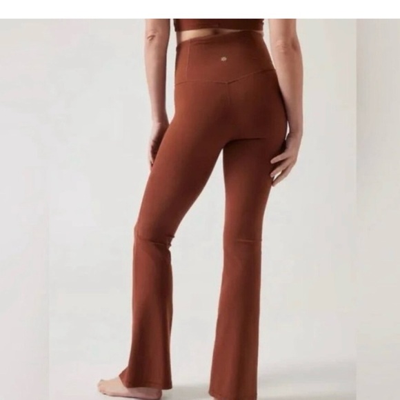 Athleta Pants - Athleta Rust Flare Pants Small